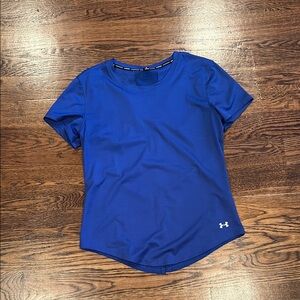 Under Armour Blue Short Sleeve Run Tee